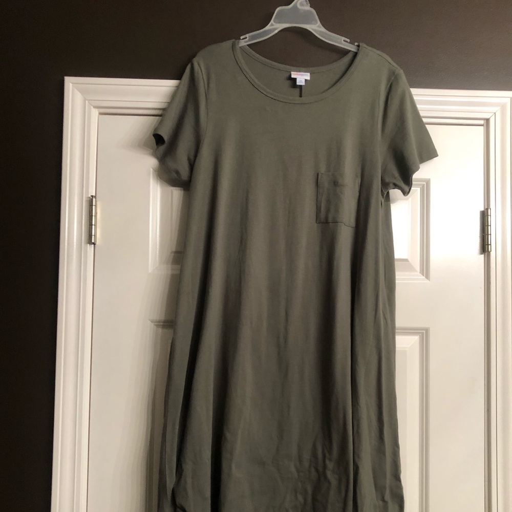 LuLaRoe XL Carly - Army Green